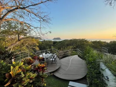Three bedrooms and ocean views in gated Samara Reefs — Casa Blanca #2, Sámara