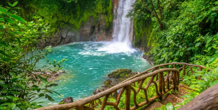 Río Celeste Waterfall and Sloths — Sámara, Costa Rica
